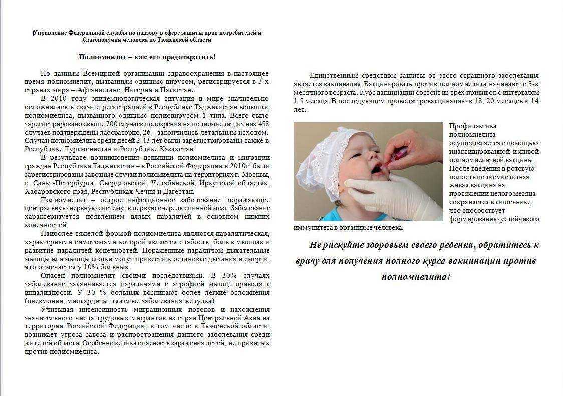 Полиомиелит