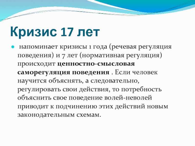 Кризис идентичности и его проявления в юношеском возрасте