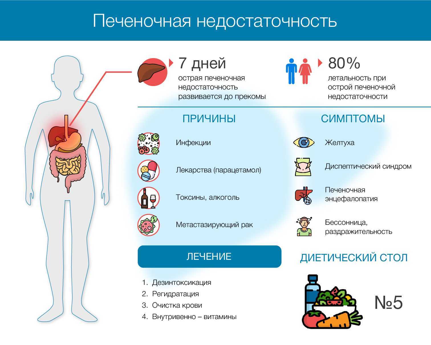 Признаки больной печени у человека – на что обратить внимание