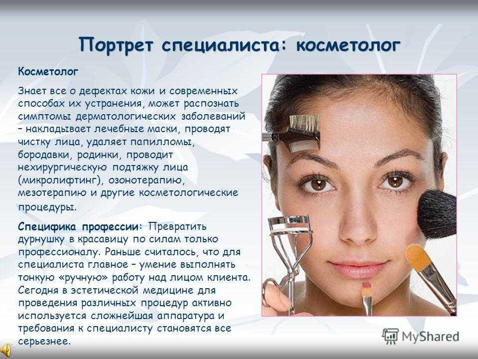 Консультация врача косметолога