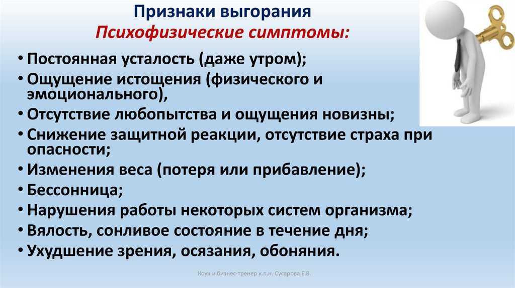Синдром эмоционального выгорания: причины, последствия, профилактика