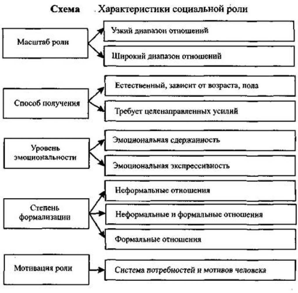 Социальные роли – что это в психологии. структура и виды