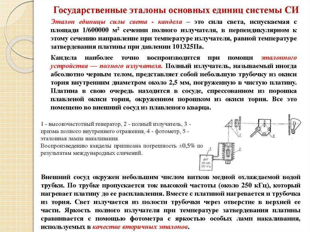 Что такое эталон?