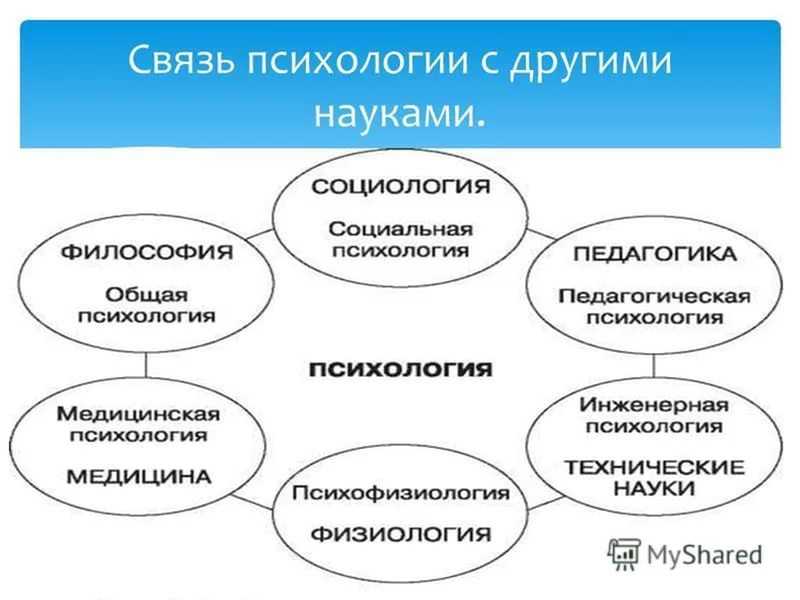 Связь психологии с другими науками и ее отрасли - pro-psixology.ru