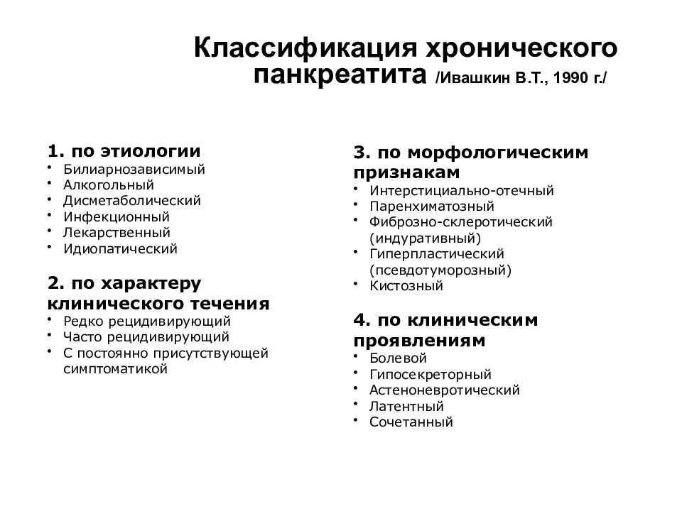 Воспалительное заболевание поджелудочной железы, протекающие циклически, обострения сменяются временными неполными ремиссиями, и характеризуется необратимыми изменениями тканей поджелудочной железы, фиброзом