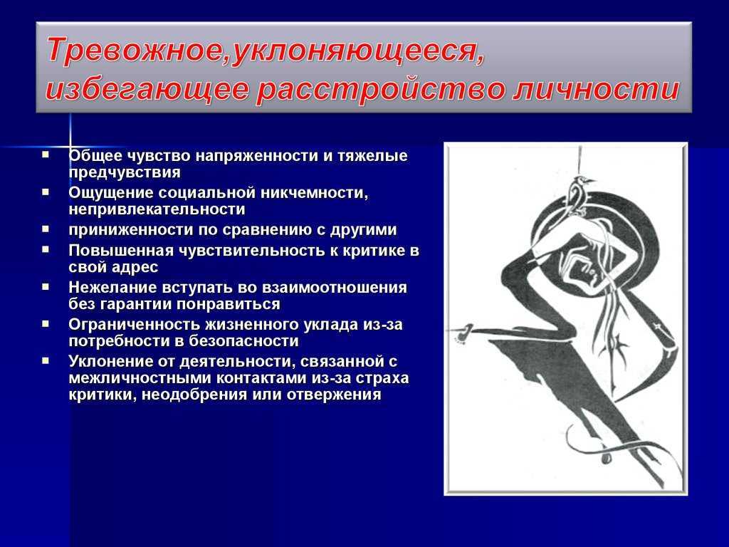 Тревожное расстройство: симптомы, лечение, психотерапия, признаки