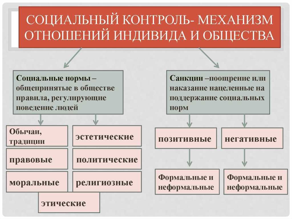 Социальный контроль / справочник :: бингоскул