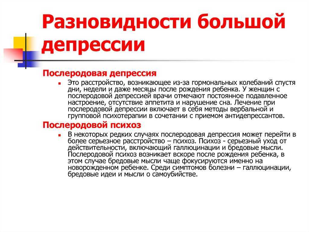 Послеродовая депрессия | десять признаков послеродовой депрессии