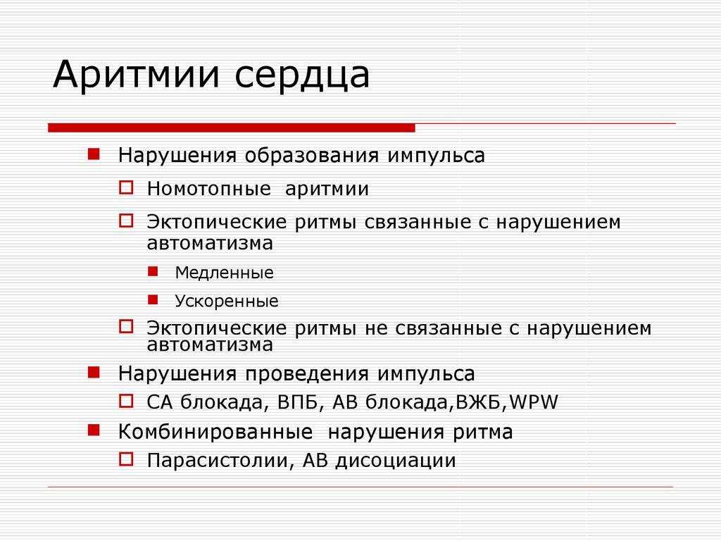 Аритмия - причины, симптомы и лечение