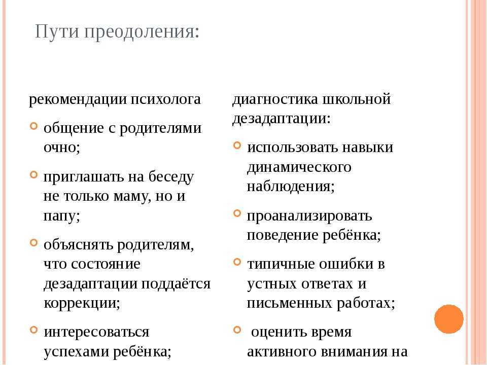 Школьная дезадаптация: диагностика, профилактика, коррекция. рекомендации по оказанию помощи младшим школьникам и подросткам